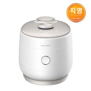 쿠첸 듀얼프로 6인용 올스텐 화이트 IH전기압력밥솥 CRT-SPD0680SEW