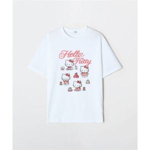 스파오 SPAO [산리오캐릭터즈] 반팔 티셔츠(RED)_SPRLG25U05 SPRLG25U05 406234