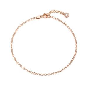 [로이드] 14K 골드 포워드 포인트 큐빅 발찌 LWA20008G