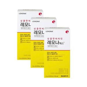 경남제약 상큼한 비타민 레모나 에스산 1.5g 90포 x3개