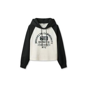 탑텐 TOPTEN 여성 더블니트 그래픽 스웨트후디_MSG1TH2001 MSG1TH2001 405960