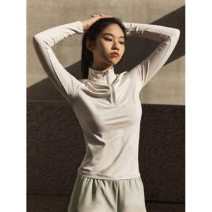 탑텐 TOPTEN 여성) 소프트 스트레치 하프 집업_MBG5T91 MBG5T91 406031