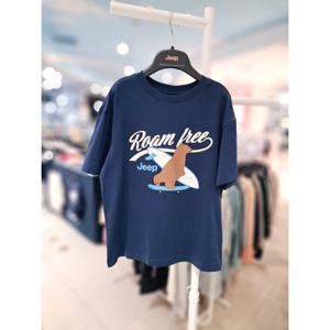 [지프키즈] 크랙 빈티지 보드곰 반팔티 KR2TSU241 NA