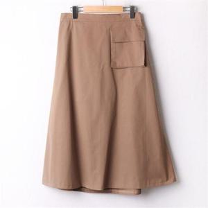 [강물처럼]아이우먼 플랩포켓플레어치마 CHA932M010 빅사이즈 (6