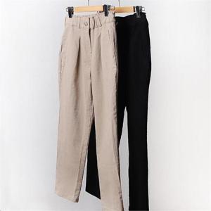 [강물처럼]빅사이즈사랑해요 A942L010 개더스판핀즈배기팬츠 MD