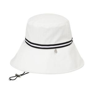 [팬텀][팬텀골프] 여성 테잎 장식 변형챙 버킷햇 221F1CP106_WH