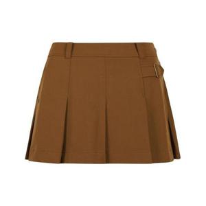 [팬텀][팬텀골프] 여성 포켓 로고 자수 버클 플리츠 큐롯 스커트