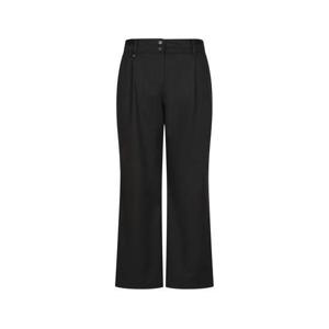 [팬텀][팬텀골프] 여성 투버튼 밴딩 와이드 팬츠 221E3PT108_BK