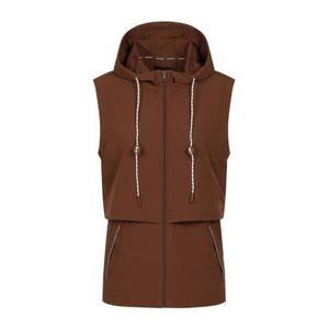 [팬텀][팬텀골프] 여성 스트링 후드 점퍼 베스트 221E3JV101_BR