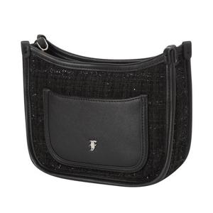 [팬텀][팬텀골프] 여성 포켓 트위드 토트백 221E3BG104_BK