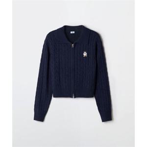 스파오 SPAO (우디) 칼라넥 집업 카디건_SPCKG12G52 SPCKG12G52 406458