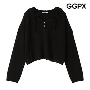 GGPX  썸머 부클 후드 니트 (GQ3KP015F)