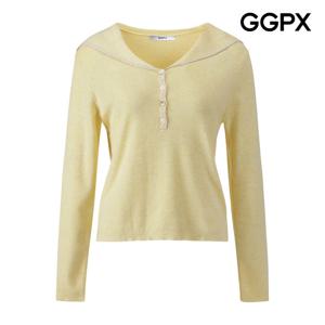 GGPX  울 터치 세라 카라 니트 (GQ3KP016F)