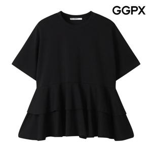 GGPX  더블 캉캉 반팔 티셔츠 (GQ3TS022F)