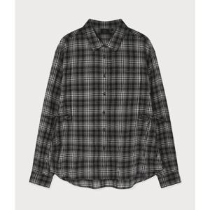 커버낫 여성 오버핏 체크 셔츠 B1 CO2602SH74 CH LB