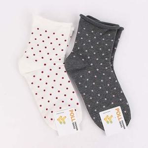 땡땡이 무압박 돌돌이 미끄럼방지 임산부 양말 5켤레