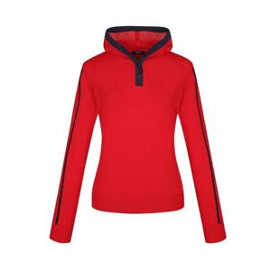 [팬텀]봄 여성 배색 포인트 후드 니트 / 221E1SR202_RE_IC_IC