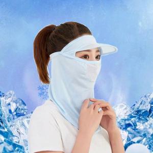 넥워머 햇빛차단 여자 썬캡 안면 마스크 여름 냉감 농사 모자