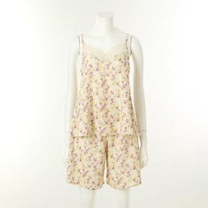 [비너스][VDW5026-YE] 산뜻한 착용감의 들꽃프린트 레이온혼방 데이웨어 끈런닝