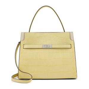 토리버치 리 라지윌 크로커다일 엠보싱 토트백 178822 700