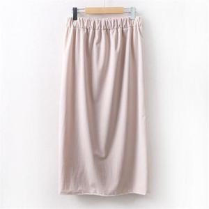 [강물처럼]아이우먼 골덴밴딩롱스커트 WW8114M009 빅사이즈 (612