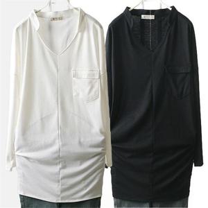 [강물처럼]위쉬몰 NB 원포켓차이나긴팔티(0071RH009) 빅사이즈 (