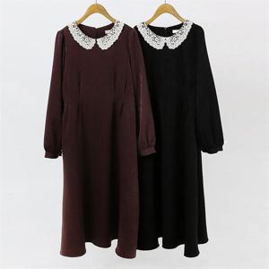 [강물처럼]빅사이즈사랑해요 B106L009 르네카라플레어원피스 WB