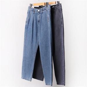 [강물처럼]빅사이즈사랑해요 A890L009 밴딩리아주름배기팬츠 MD