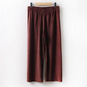 [강물처럼]아이우먼 하이벨벳스판통바지 WW7637M009 빅사이즈 (6