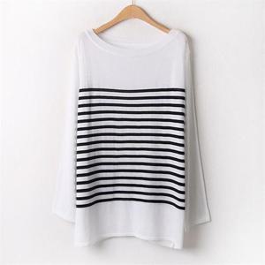 [강물처럼]아이우먼 하프단가라니트티 EBA879M009 빅사이즈 (607