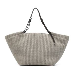 브루넬로쿠치넬리 위빙 탑 핸들 쇼퍼백 MB96D2794 C8850