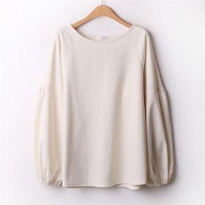 [강물처럼]아이우먼 퍼프나그랑면셔링티 BAA872M009 빅사이즈 (6