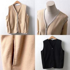 [강물처럼]위쉬몰 WW 후리스브이집업조끼(7553H009) 빅사이즈 (6