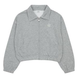 [에꼴리에]MARIO여아 밴딩 카라 집업 점퍼 24A0753_GY