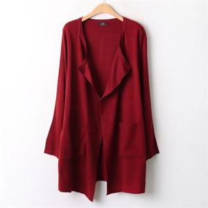 [강물처럼]아이우먼 라이트오픈숄가디건 APA836M009 빅사이즈 (6