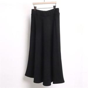 [강물처럼]빅사이즈사랑해요 3638L009 밍크 후레아 롱 치마 WW (