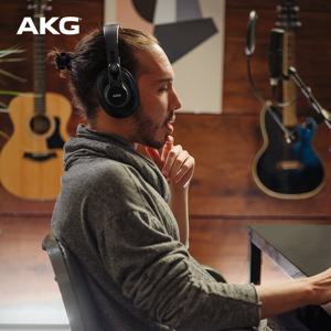 AKG K371 폴더블 스튜디오 헤드폰 밀폐형 오버이어 고음질 녹음 음악작업용