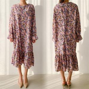 [강물처럼]아이우먼 맨티투톤프릴원피스 TM8536M009 빅사이즈 (6