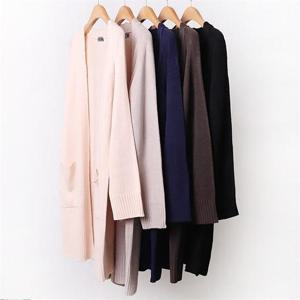 [강물처럼]빅사이즈사랑해요 A819L009 톡톡포켓사면롱가디건 AP