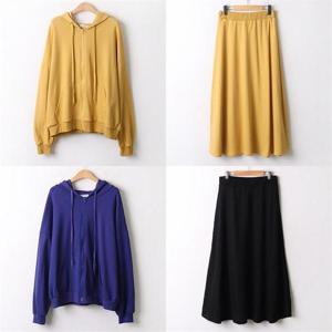 [강물처럼]위쉬몰 RA 오버집업밴딩치마세트(A800H009) 빅사이즈