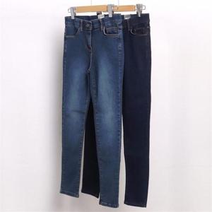 [강물처럼]빅사이즈사랑해요 4594L009 데님 스판 스키니 진 LO (