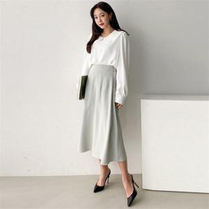 [강물처럼]아이우먼 블리꽃카라블라우스 TM8524M009 빅사이즈 (6