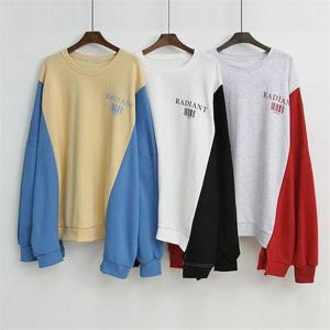 [강물처럼]빅사이즈사랑해요 B035L009 유니크오버박시맨투맨 PO