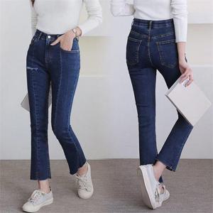 [강물처럼]위쉬몰 PN 절개트임부츠찢청442(B026H009) 빅사이즈 (