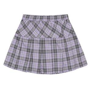 [에꼴리에]여아 밴딩 체크 플리츠 스커트 24A5853_VI
