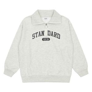 [에꼴리에]남아 스탠다드 반집업 맨투맨 티셔츠 24A0705_OT