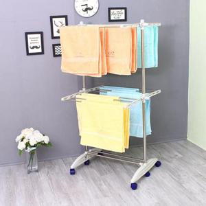 스텐건조대 접이식빨래건조대4단(소형)