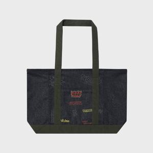 [와키윌리]와키윌리 캔버스 토트백 인디고 WA2601EC01IN