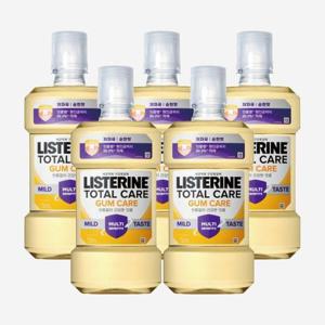 [옐루맘][엘루맘] 리스테린 토탈케어 검케어 마일드 750ml 5개 (