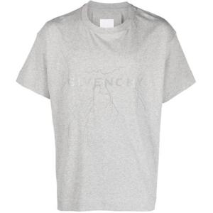 지방시 반팔 티셔츠 BM71KQ3YJ9055 LICHTGREY